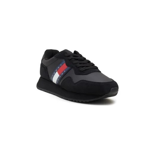 Tommy Jeans Skórzane sneakersy MODERN RUNNER ze sklepu Gomez Fashion Store w kategorii Buty sportowe męskie - zdjęcie 173099315