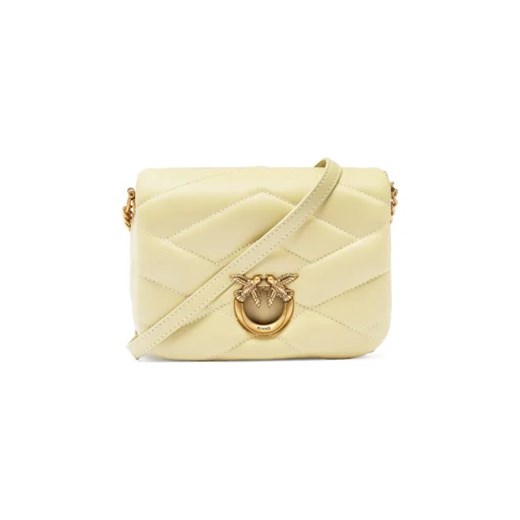 Pinko Skórzana listonoszka LOVE CLICK PUFF BABY SHEEP ze sklepu Gomez Fashion Store w kategorii Listonoszki - zdjęcie 173099988