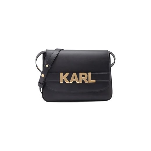 Karl Lagerfeld Skórzana torebka na ramię k/letters flap ze sklepu Gomez Fashion Store w kategorii Listonoszki - zdjęcie 173100655