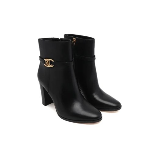 LAUREN RALPH LAUREN Skórzane botki MAXIE 39 Gomez Fashion Store okazja