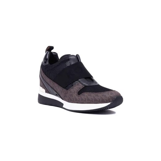 Michael Kors Sneakersy MAVEN SLIP ON TRAINER | z dodatkiem skóry ze sklepu Gomez Fashion Store w kategorii Buty sportowe damskie - zdjęcie 173103056