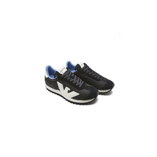 Emporio Armani Sneakersy | z dodatkiem skóry Emporio Armani 41 okazja Gomez Fashion Store
