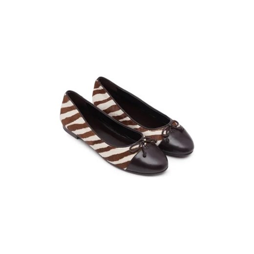 TORY BURCH Skórzane baleriny cap-toe Tory Burch 40 okazyjna cena Gomez Fashion Store