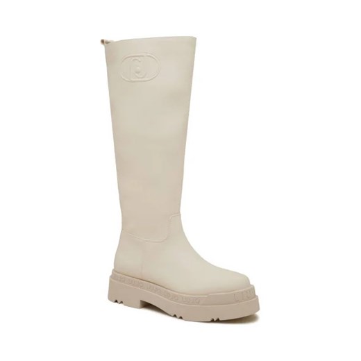Liu Jo Oficerki LOVE 44 | z dodatkiem skóry Liu Jo 38 okazyjna cena Gomez Fashion Store