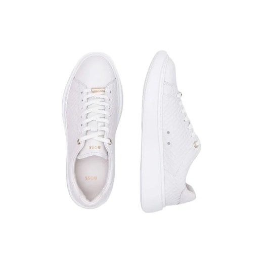 Buty sportowe damskie BOSS HUGO sneakersy z tkaniny