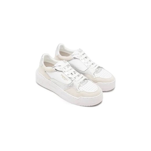 TWINSET Skórzane sneakersy Twinset 41 wyprzedaż Gomez Fashion Store