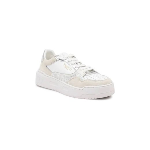 TWINSET Skórzane sneakersy ze sklepu Gomez Fashion Store w kategorii Buty sportowe damskie - zdjęcie 173105716