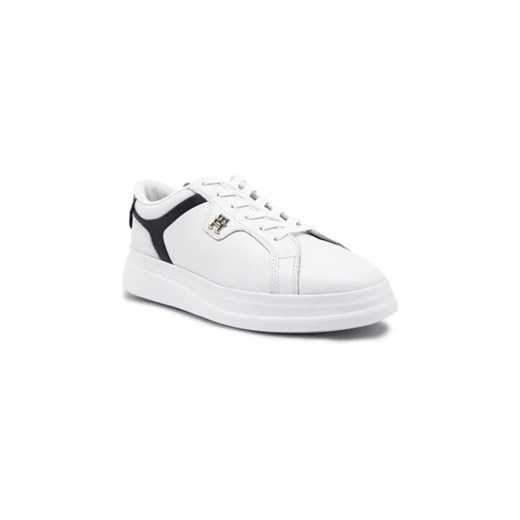 Tommy Hilfiger Skórzane sneakersy POINTY COURT ze sklepu Gomez Fashion Store w kategorii Buty sportowe damskie - zdjęcie 173105909