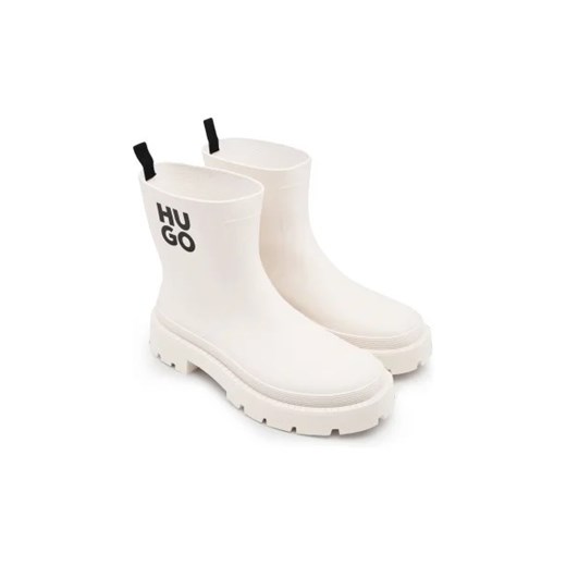 HUGO Kalosze Jin Rain Bootie 37 promocyjna cena Gomez Fashion Store