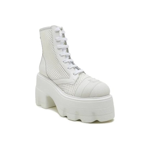 Casadei Skórzane botki na platformie POLACCO Casadei 38 okazyjna cena Gomez Fashion Store