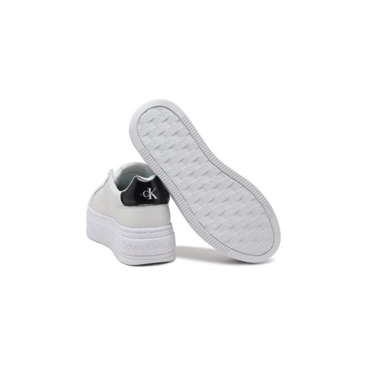 CALVIN KLEIN JEANS Skórzane sneakersy BOLD PLATF LOW LACE 38 Gomez Fashion Store promocja