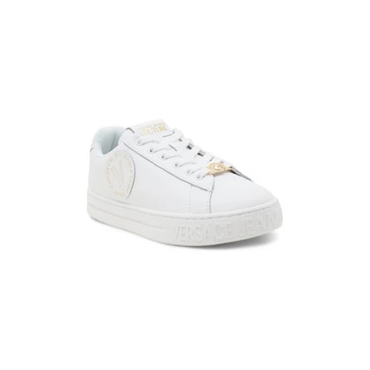 Versace Jeans Couture Skórzane sneakersy 36 Gomez Fashion Store