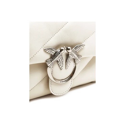 Pinko Skórzana torebka na ramię LOVE MINI PUFF CL PLTT Pinko OS Gomez Fashion Store