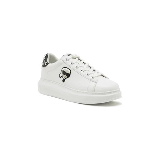Karl Lagerfeld Skórzane sneakersy KAPRI ze sklepu Gomez Fashion Store w kategorii Buty sportowe damskie - zdjęcie 173108065