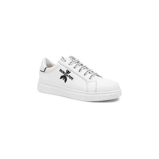 Patrizia Pepe Skórzane sneakersy Patrizia Pepe 37 okazyjna cena Gomez Fashion Store