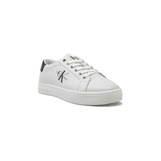 CALVIN KLEIN JEANS Skórzane trampki CLASSIC CUPSOLE ze sklepu Gomez Fashion Store w kategorii Trampki męskie - zdjęcie 173108455