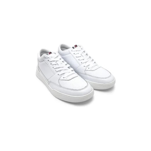 Tommy Hilfiger Skórzane sneakersy ELEVATED HI CUPSOLE Tommy Hilfiger 43 Gomez Fashion Store promocja