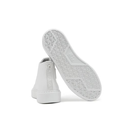 Karl Lagerfeld Skórzane trampki MAXI KUP Monogram Injekt Karl Lagerfeld 46 promocja Gomez Fashion Store