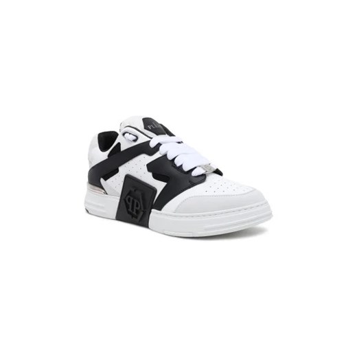 Philipp Plein Skórzane sneakersy Mix Lo-Top ze sklepu Gomez Fashion Store w kategorii Buty sportowe męskie - zdjęcie 173108829