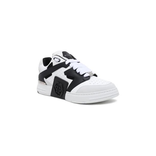 Philipp Plein Skórzane sneakersy Mix Lo-Top 45 Gomez Fashion Store