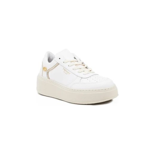 TWINSET Skórzane sneakersy Twinset 39 Gomez Fashion Store wyprzedaż