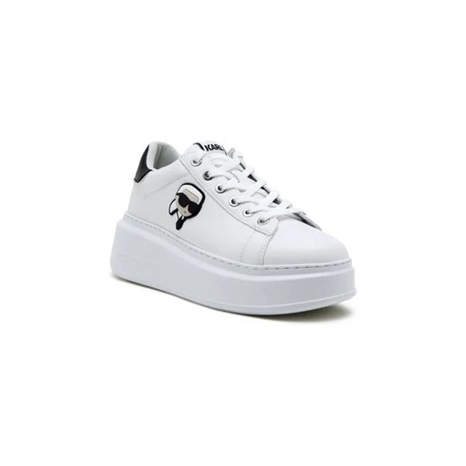 Buty sportowe damskie Karl Lagerfeld sneakersy z tworzywa sztucznego