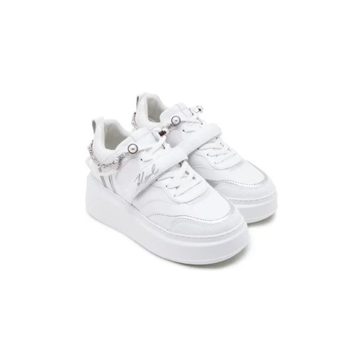Karl Lagerfeld Skórzane sneakersy ANAKAPRI Karl Lagerfeld 39 wyprzedaż Gomez Fashion Store