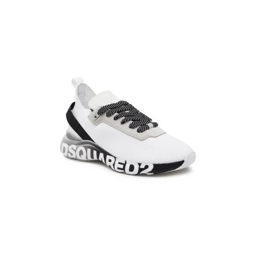 Dsquared2 Sneakersy | z dodatkiem skóry ze sklepu Gomez Fashion Store w kategorii Buty sportowe męskie - zdjęcie 173109589