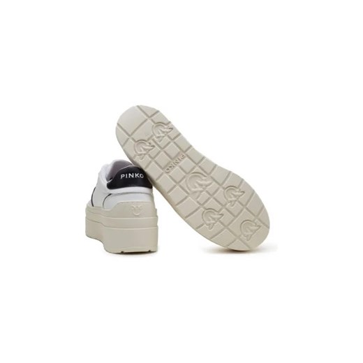 Buty sportowe damskie Pinko sneakersy z tworzywa sztucznego
