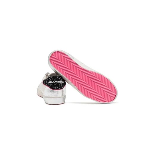 Karl Lagerfeld Skórzane trampki SKOOL Karl NFT Lo Lace Karl Lagerfeld 38 okazja Gomez Fashion Store
