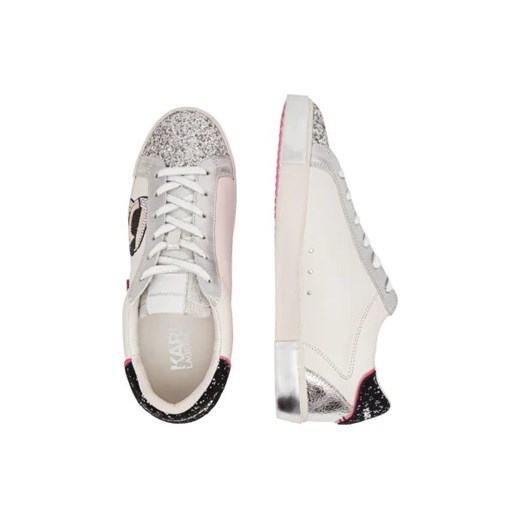 Karl Lagerfeld Skórzane trampki SKOOL Karl NFT Lo Lace Karl Lagerfeld 39 okazja Gomez Fashion Store