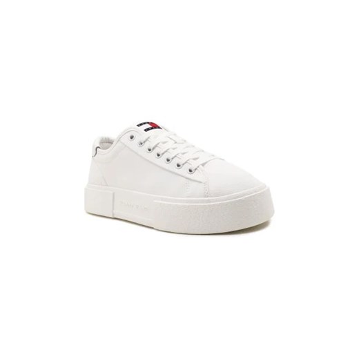 Buty sportowe damskie Tommy Jeans sneakersy tkaninowe