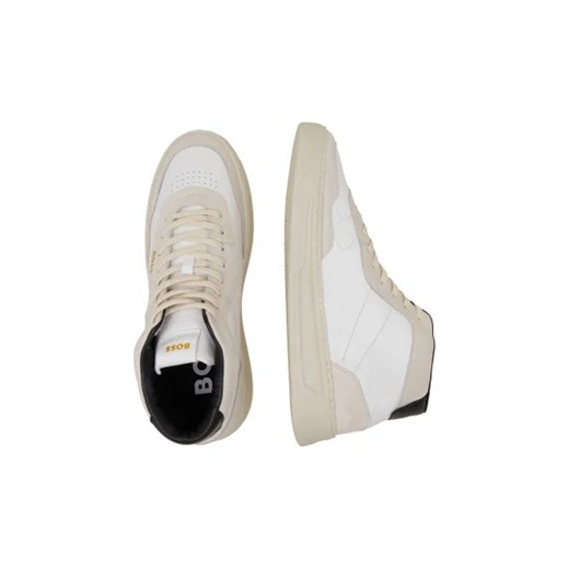 BOSS BLACK Skórzane sneakersy Baltimore 41 okazyjna cena Gomez Fashion Store