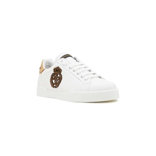 Dolce & Gabbana Skórzane sneakersy Dolce & Gabbana 44 Gomez Fashion Store