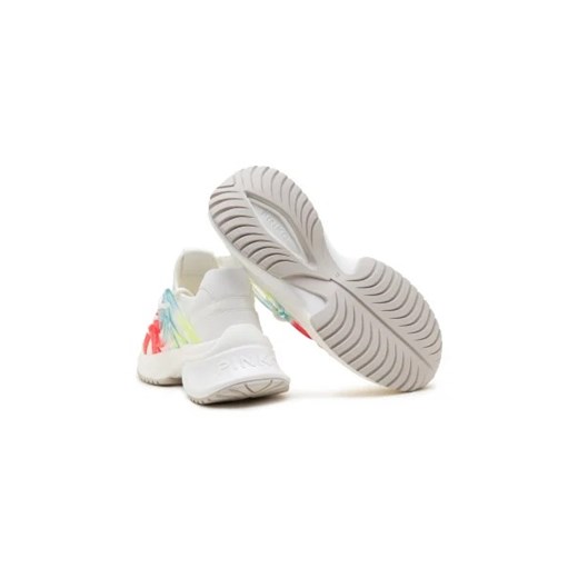 Buty sportowe damskie Pinko sneakersy z tworzywa sztucznego