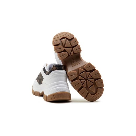 Buty sportowe damskie Guess sneakersy z tworzywa sztucznego