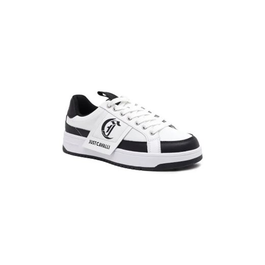 Just Cavalli Skórzane sneakersy FONDO AZULA DIS. 1 ze sklepu Gomez Fashion Store w kategorii Buty sportowe męskie - zdjęcie 173111496