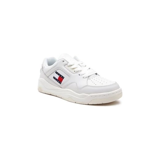 Tommy Jeans Skórzane sneakersy NEW BASKET Tommy Jeans 40 Gomez Fashion Store okazja