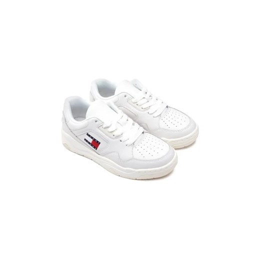 Tommy Jeans Skórzane sneakersy NEW BASKET Tommy Jeans 39 Gomez Fashion Store okazja