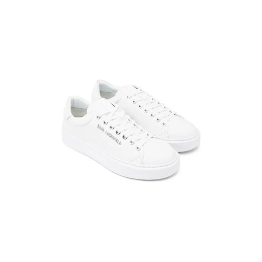 Karl Lagerfeld Skórzane sneakersy MAXI KUP Karl Lagerfeld 40 Gomez Fashion Store