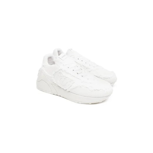 Buty sportowe damskie Pinko sneakersy skórzane