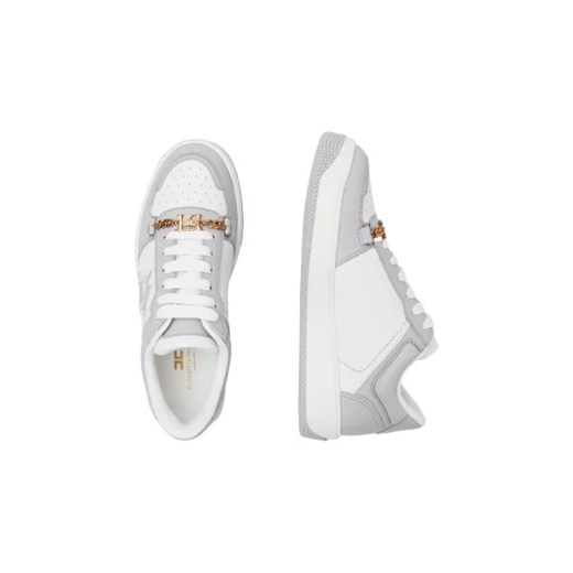 Buty sportowe damskie Elisabetta Franchi sneakersy z tworzywa sztucznego 
