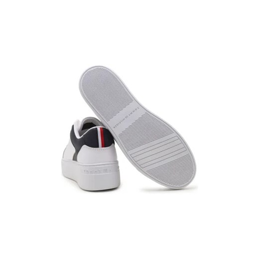 Tommy Hilfiger Skórzane sneakersy TH PLATFORM COURT Tommy Hilfiger 39 Gomez Fashion Store