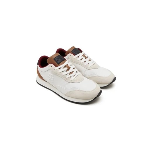 Tommy Hilfiger Sneakersy RUNNER EVO LTH MIX | z dodatkiem skóry Tommy Hilfiger 40 promocyjna cena Gomez Fashion Store