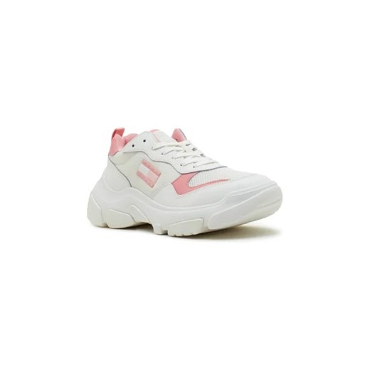 Tommy Jeans Sneakersy | z dodatkiem skóry ze sklepu Gomez Fashion Store w kategorii Buty sportowe damskie - zdjęcie 173113007