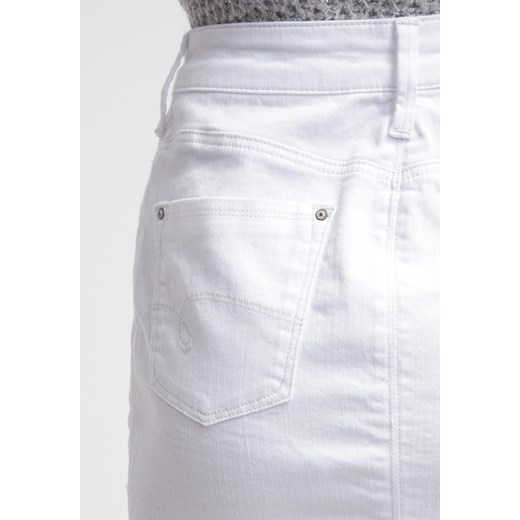 Mavi EVA Spódnica jeansowa white zalando  denim