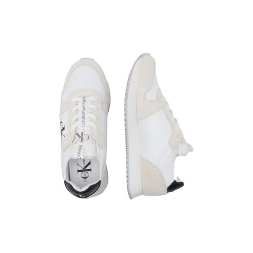 Calvin Klein Jeans Sneakersy RUNNER SOCK LACEUP | z dodatkiem skóry 41 wyprzedaż Gomez Fashion Store