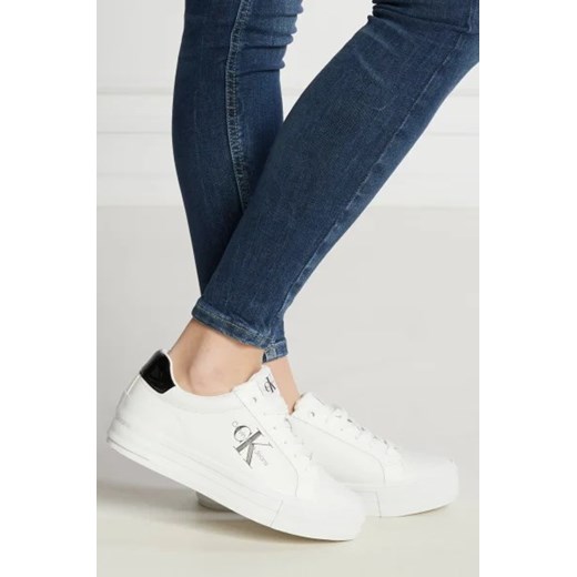 CALVIN KLEIN JEANS Skórzane sneakersy 39 okazja Gomez Fashion Store