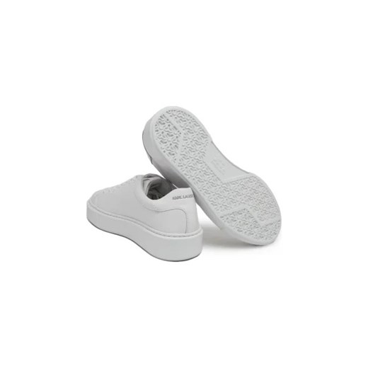 Karl Lagerfeld Skórzane trampki MAXI KUP Monogram Injekt Lo Karl Lagerfeld 41 Gomez Fashion Store wyprzedaż