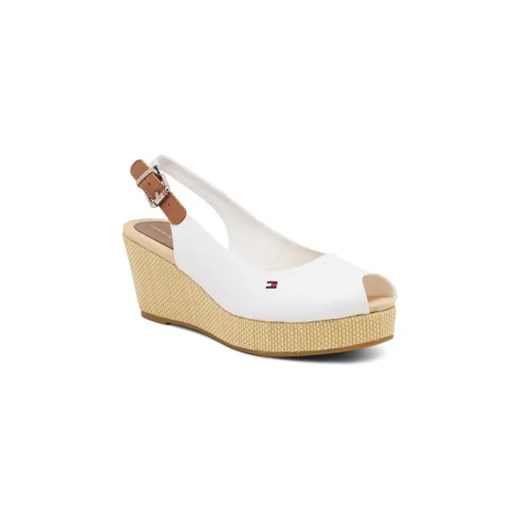 Tommy Hilfiger Koturny Iconic Elba Sling | z dodatkiem skóry ze sklepu Gomez Fashion Store w kategorii Espadryle damskie - zdjęcie 173113455